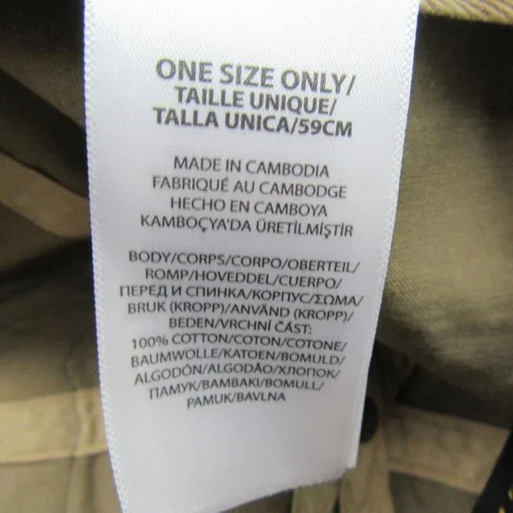 Polo Ralph Lauren Camo Tiger Patch Baseball Hat Cap Adjustable Fit NEW - Picture 13 of 15